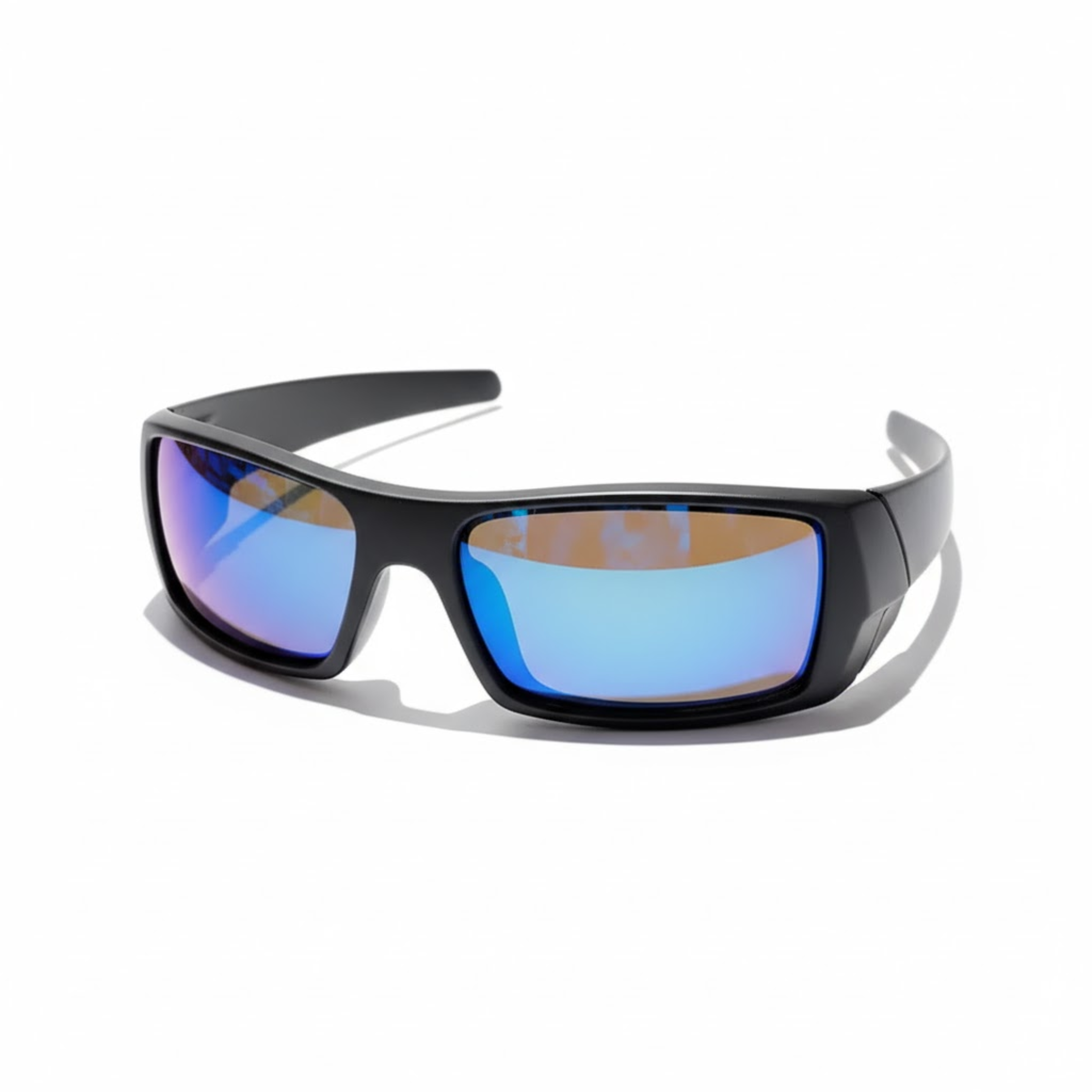 Lunettes de soleil de sport enveloppantes monture polycarbonate protection UV