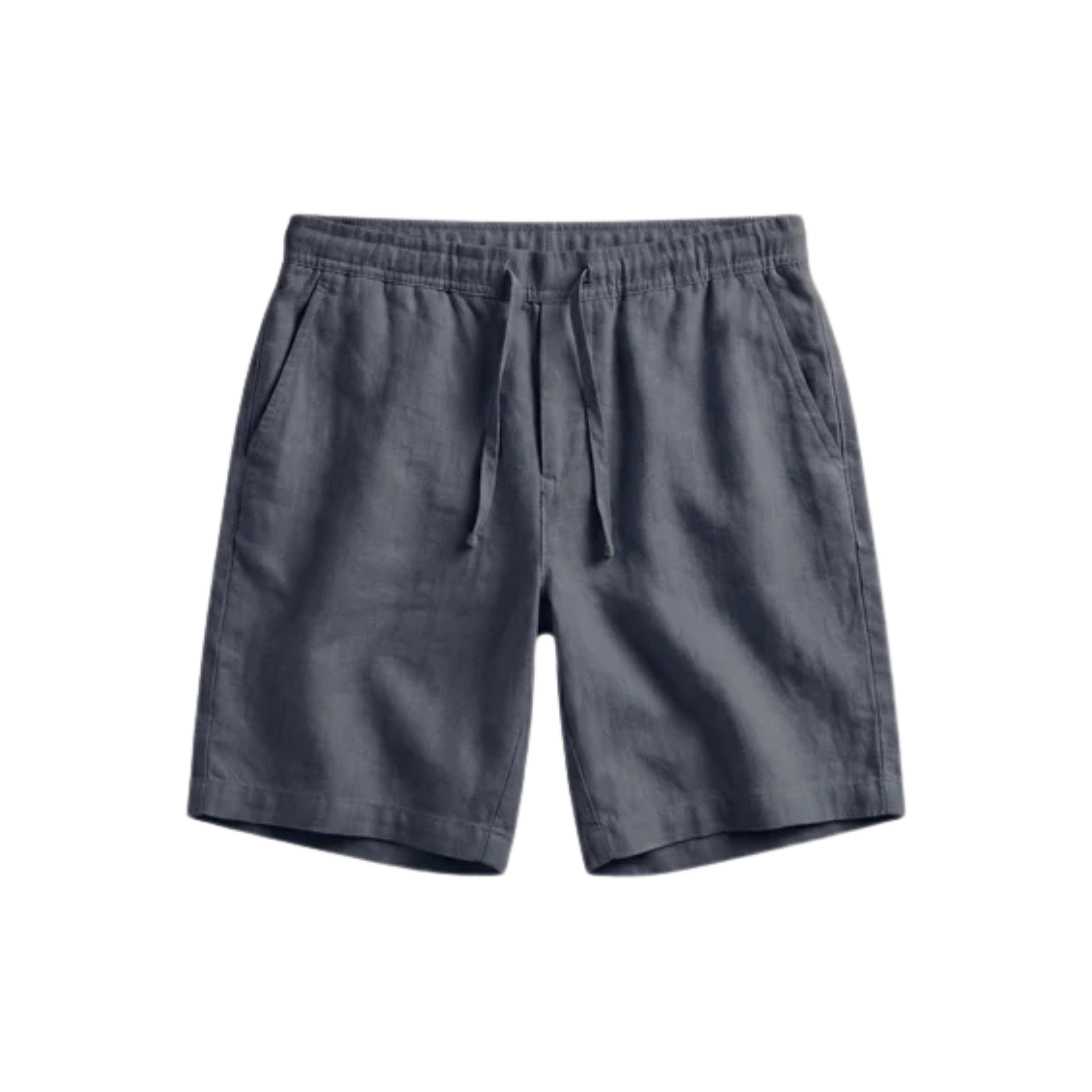 Short en lin pour homme — coupe décontractée — plage et été