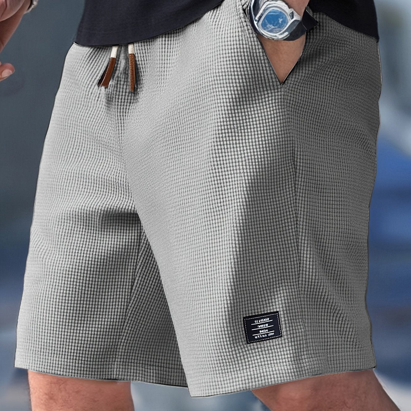 Short Cintré Homme Taille Ajustable