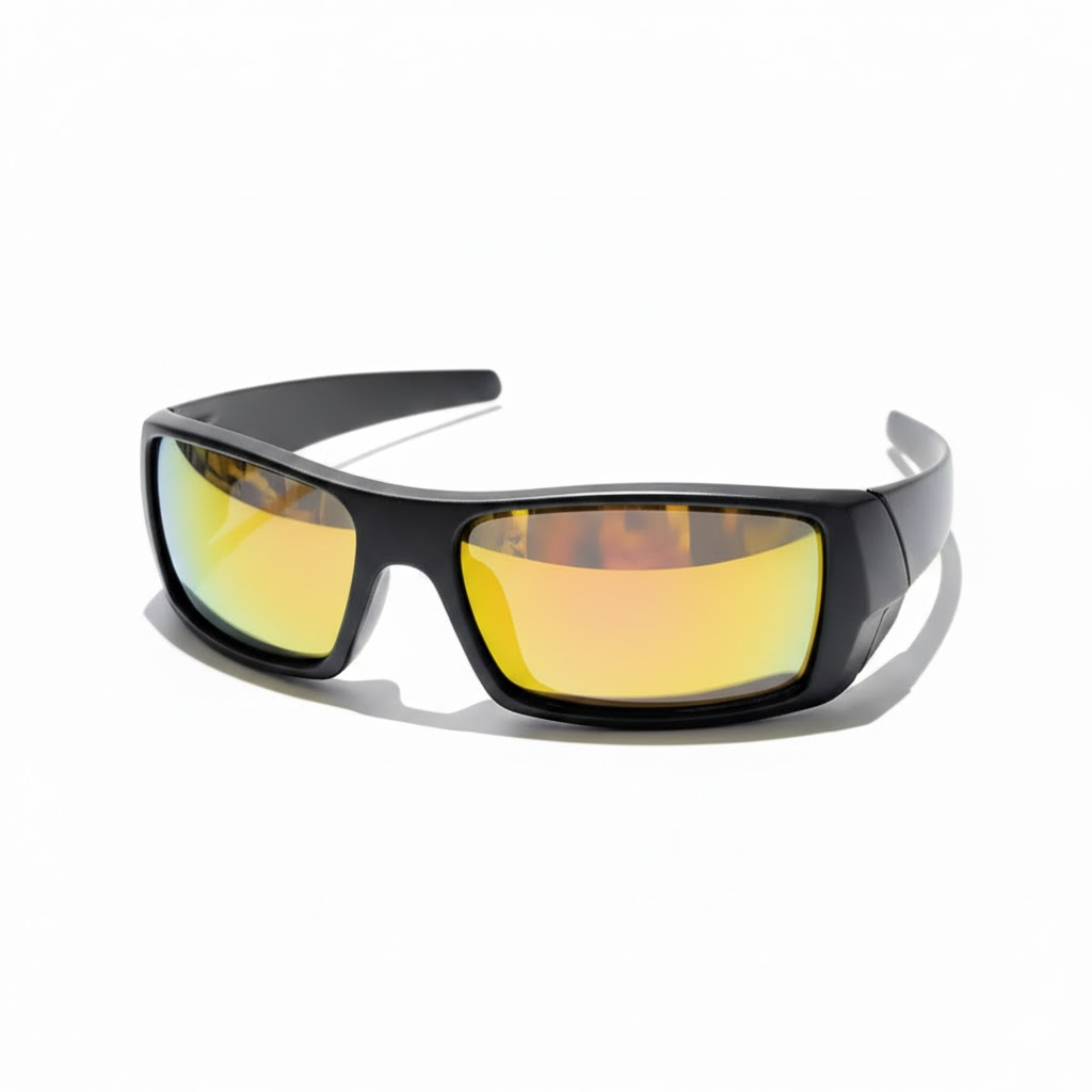 Lunettes de soleil de sport enveloppantes monture polycarbonate protection UV