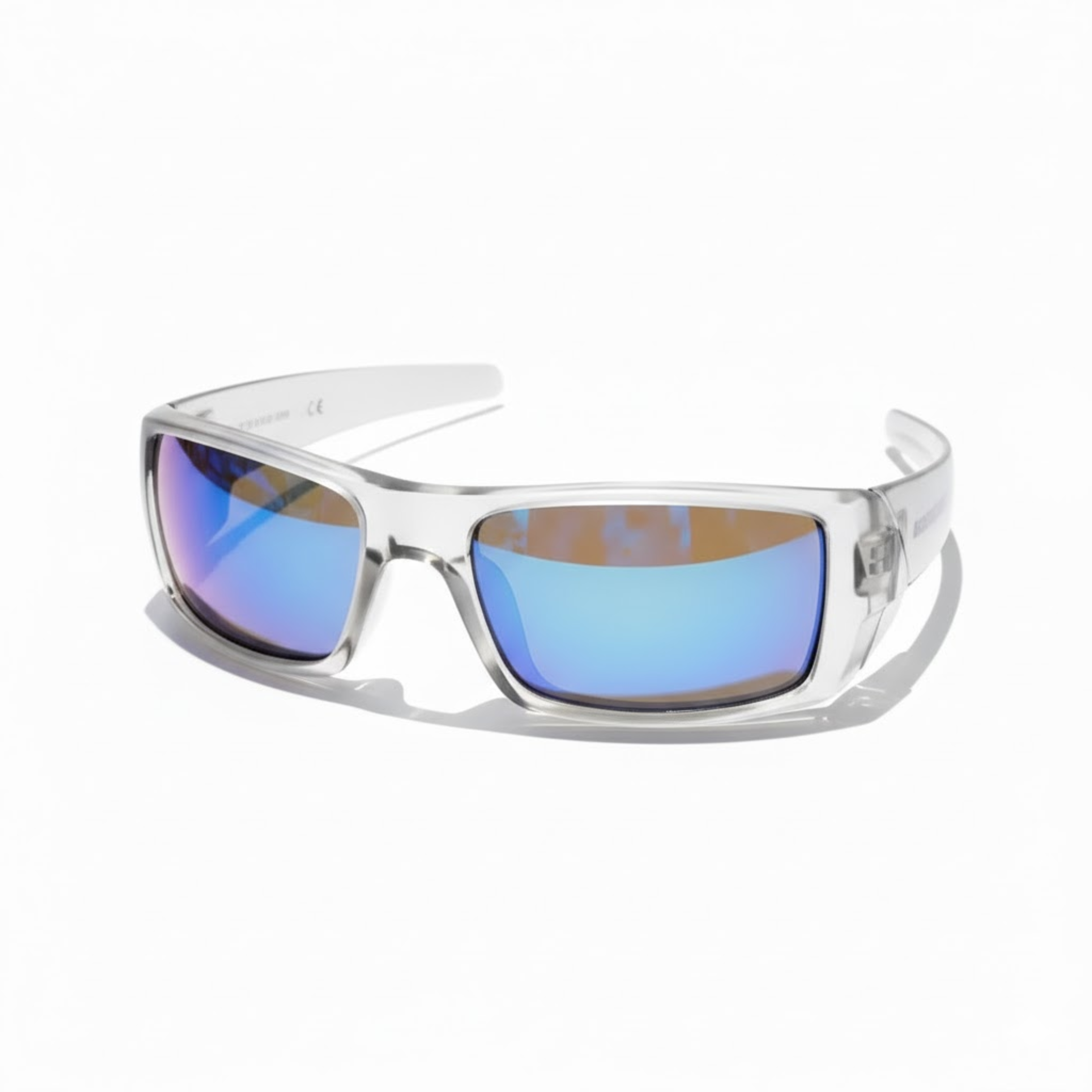 Lunettes de soleil de sport enveloppantes monture polycarbonate protection UV