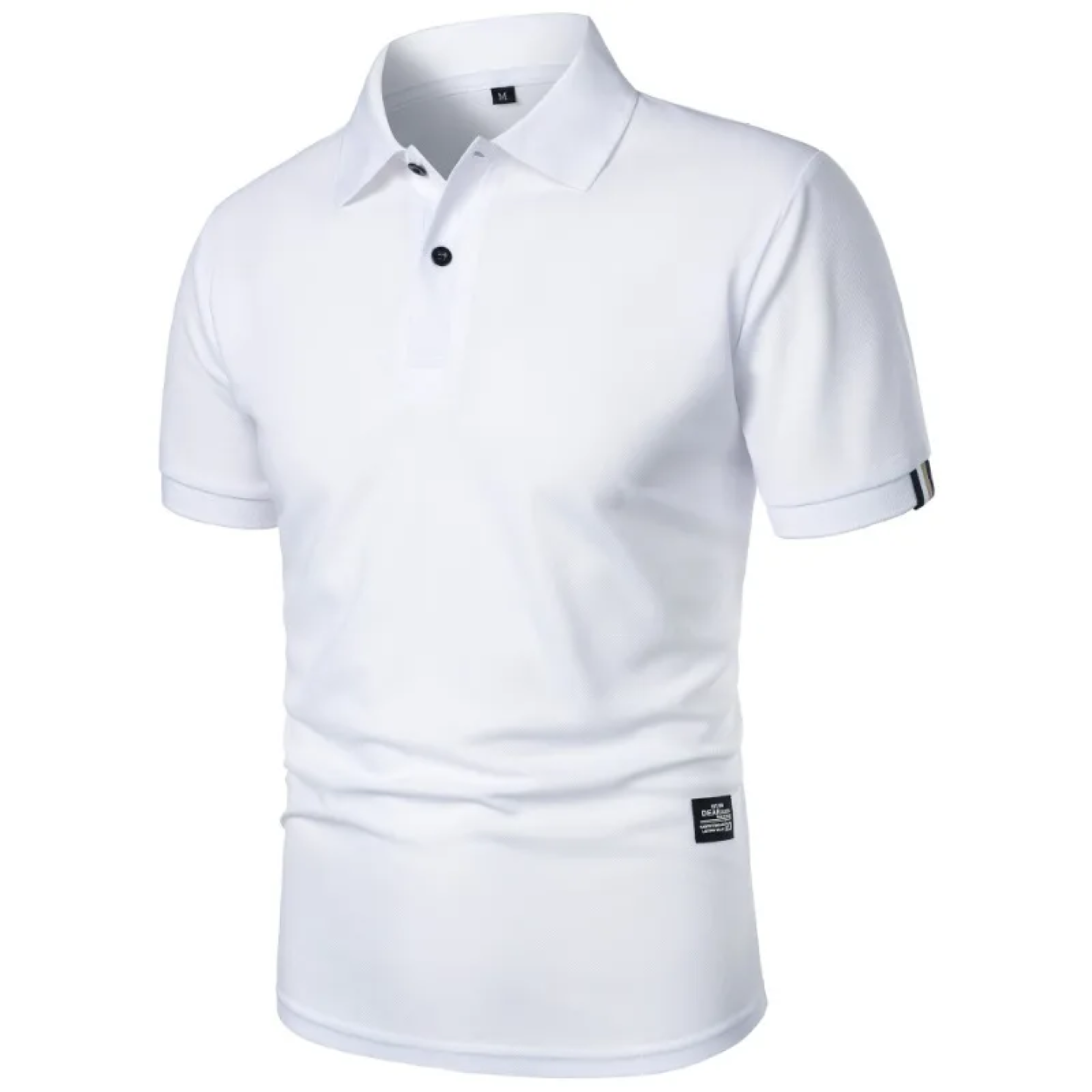 Polo d'été pour hommes — manches courtes et coupe classique — style décontracté