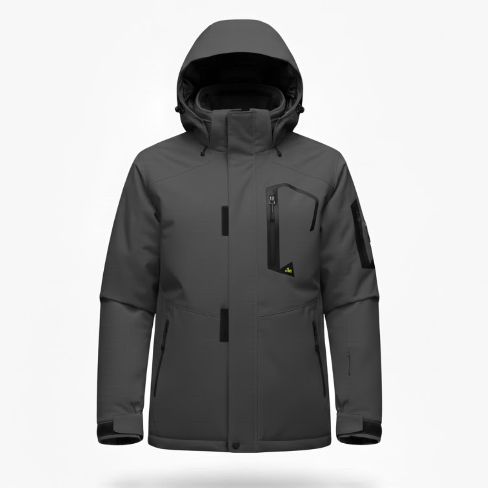 Veste Ski Homme Imperméable et Chaude en Polaire Épaisse