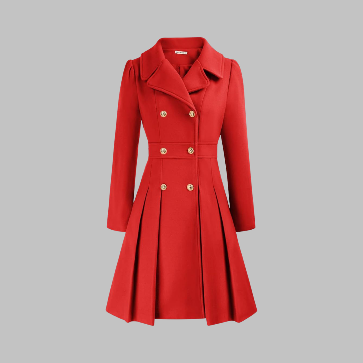 Women's Double-Breasted Coat – Classic Cut and Timeless Elegance