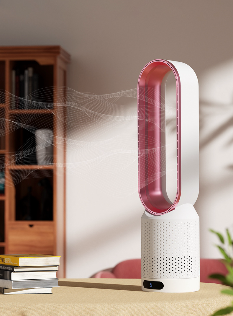 Refroidisseur d’Air 3-en-1 avec Filtration HEPA et Oscillation Automatique