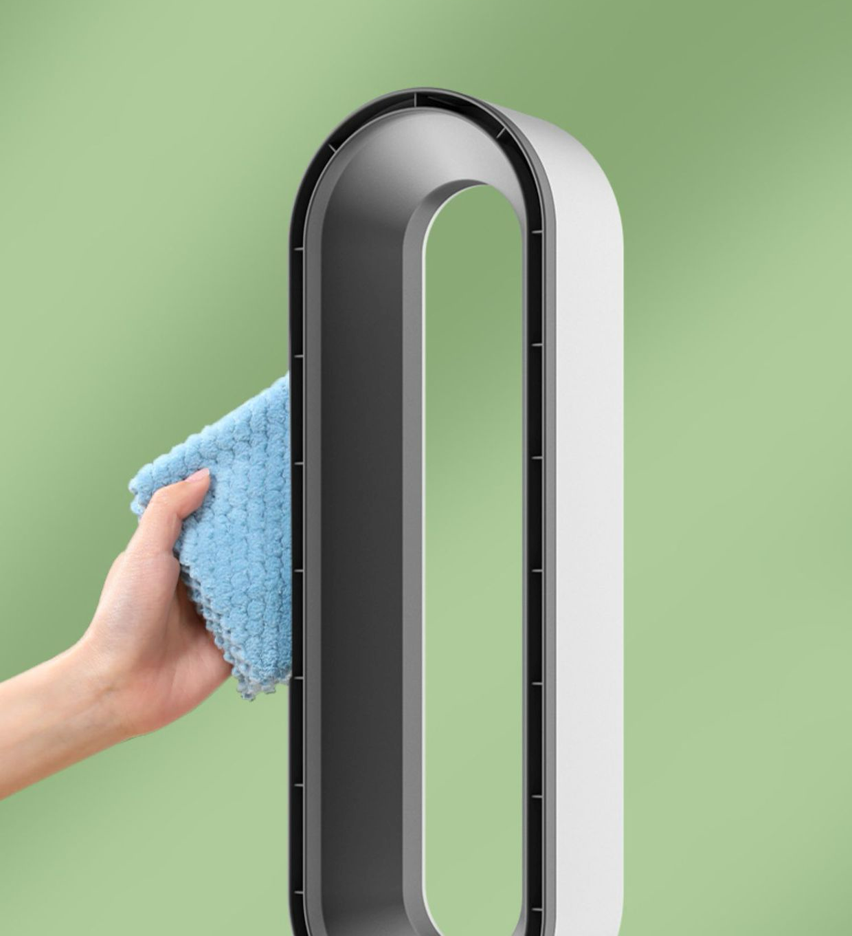 Refroidisseur d’Air 3-en-1 avec Filtration HEPA et Oscillation Automatique