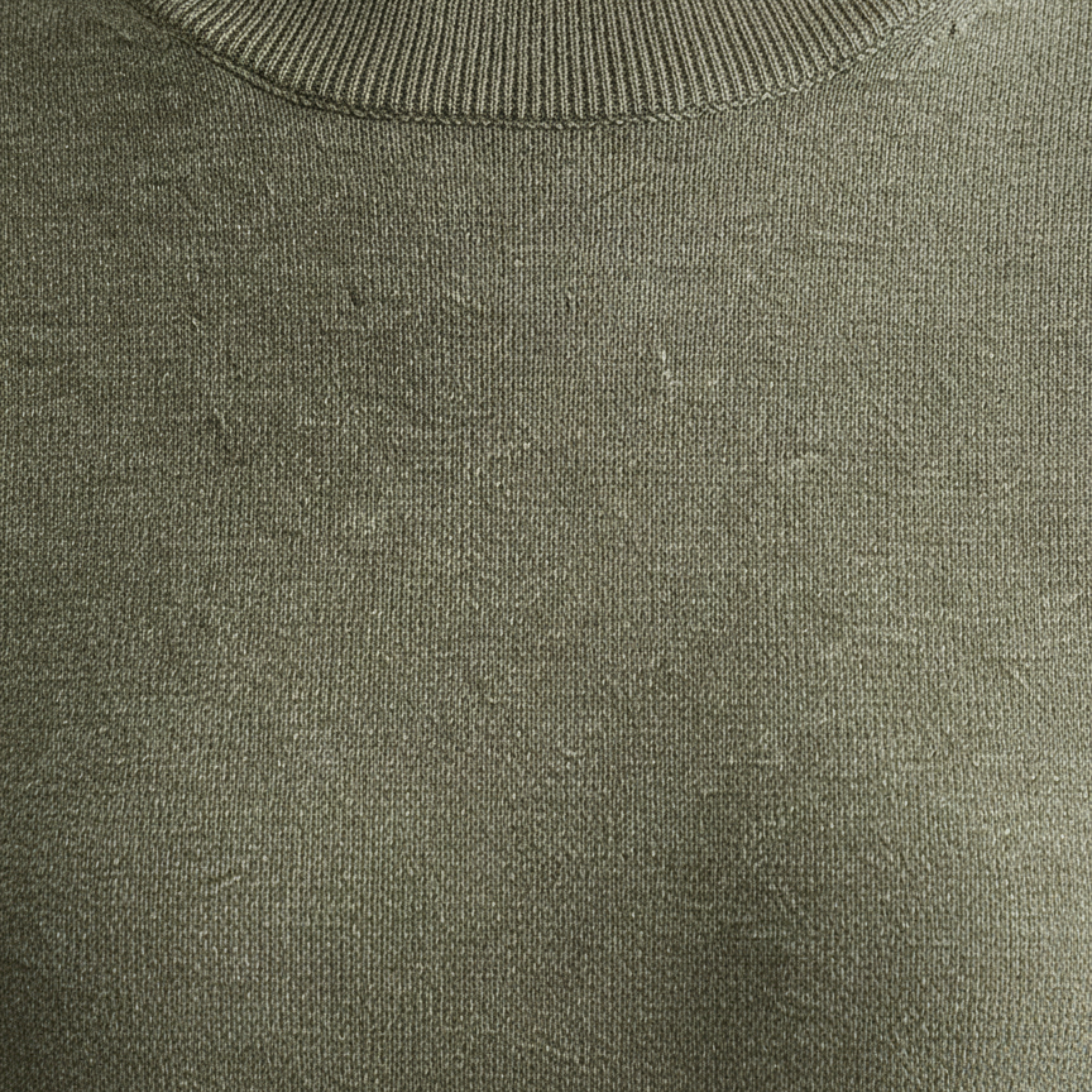 T-shirt en Maille Fine pour Femme à Col Rond et Manches Courtes Ajustées