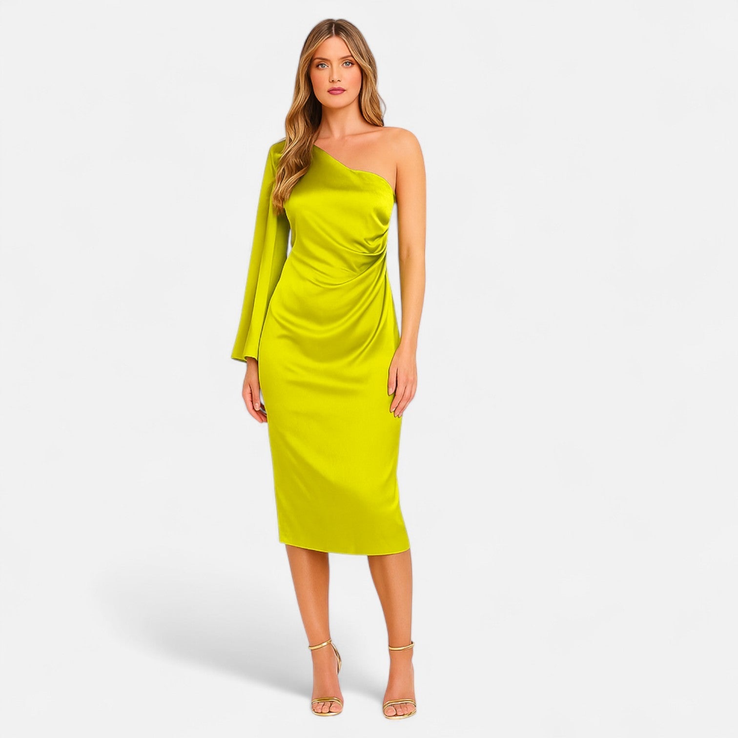Ancienne Monde | Vestido de Noche Drappeado para Mujer