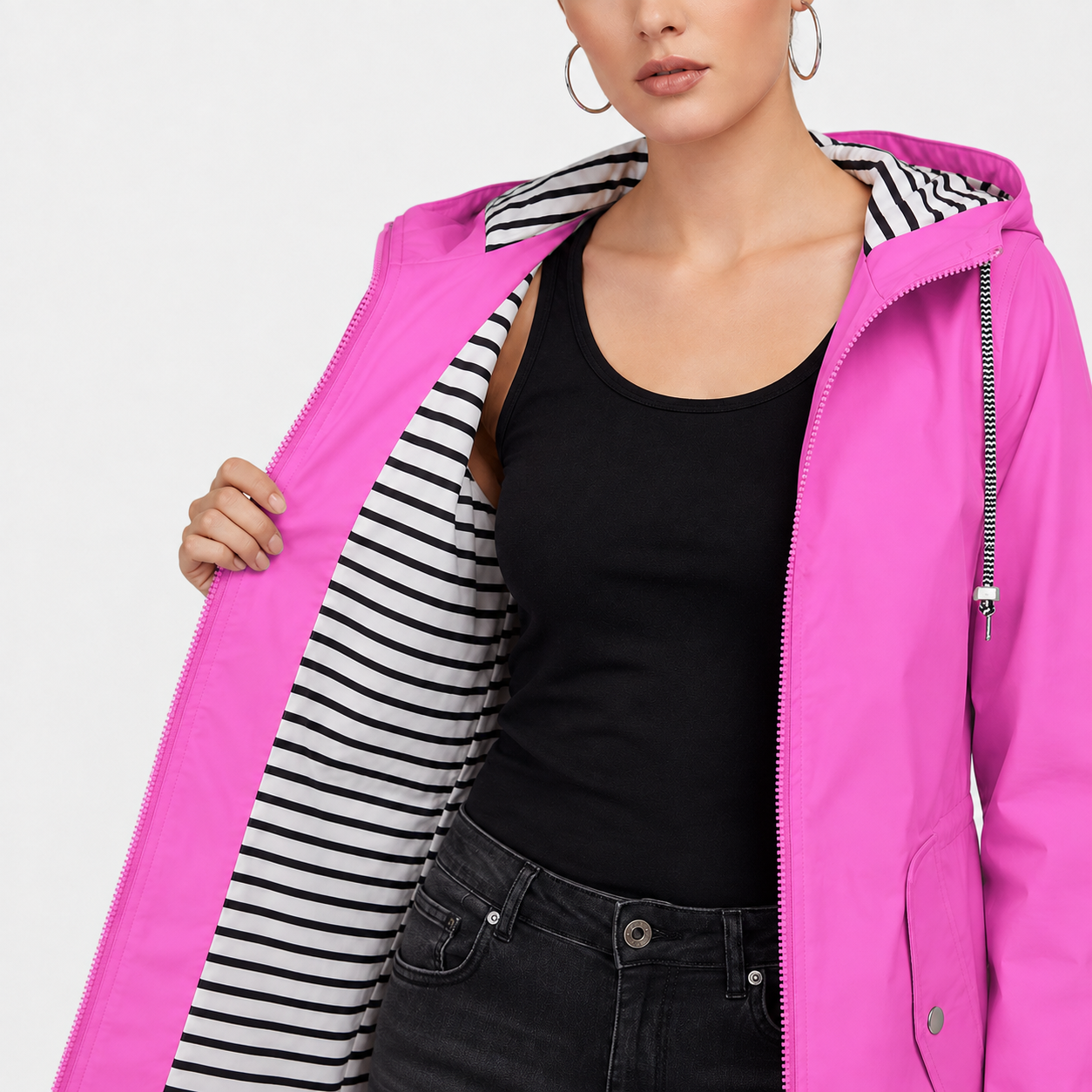 Ancienne Monde | Veste Femme Imperméable Raffinée – Élégance et Protection