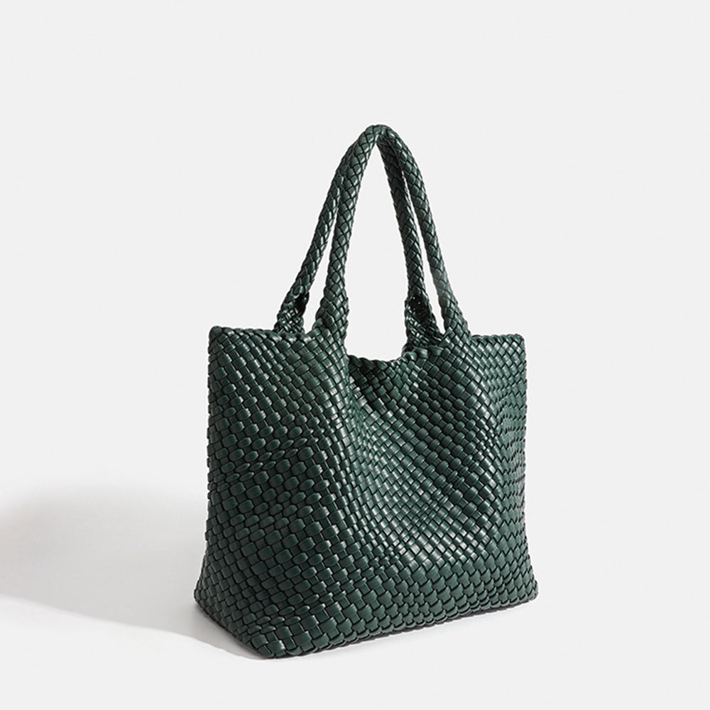 Sac tote femme tresseé grande contenance