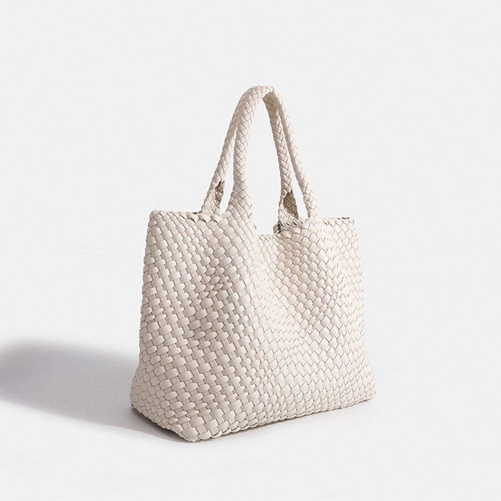 Sac tote femme tresseé grande contenance