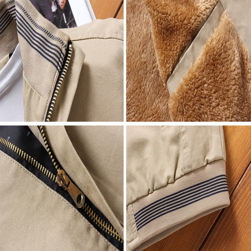 Herrejakke i bomuld, polyester og uld – slim fit, alsidig og elegant stil