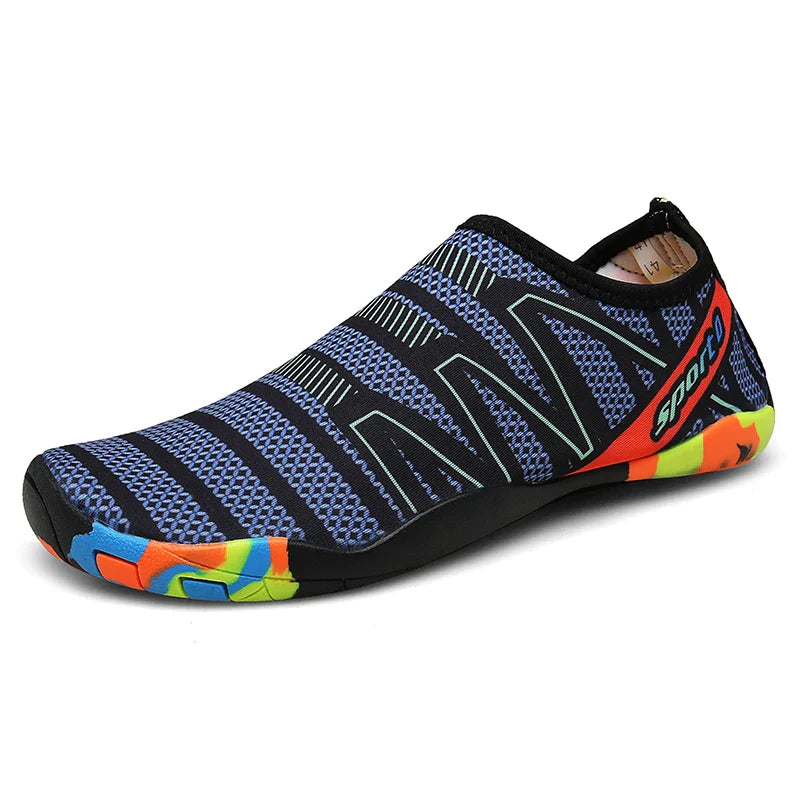 Chaussures aquatiques unisexes - matière respirante - accessoire voyage mer