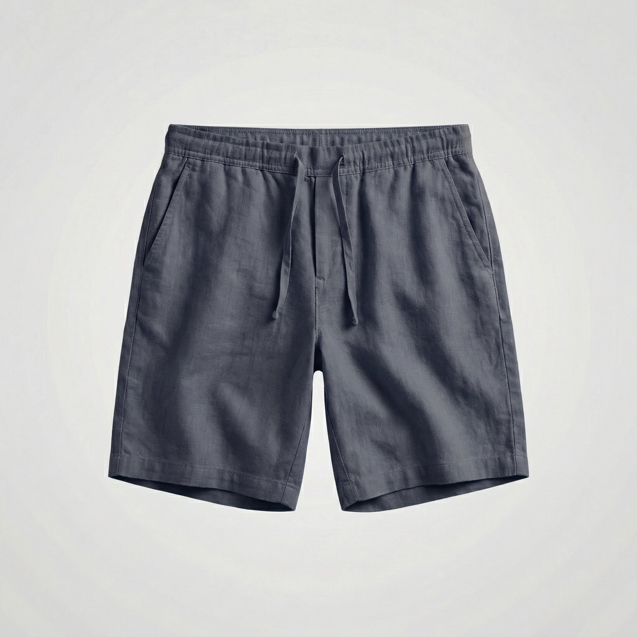 Pantalon court lin homme | bas léger vacances