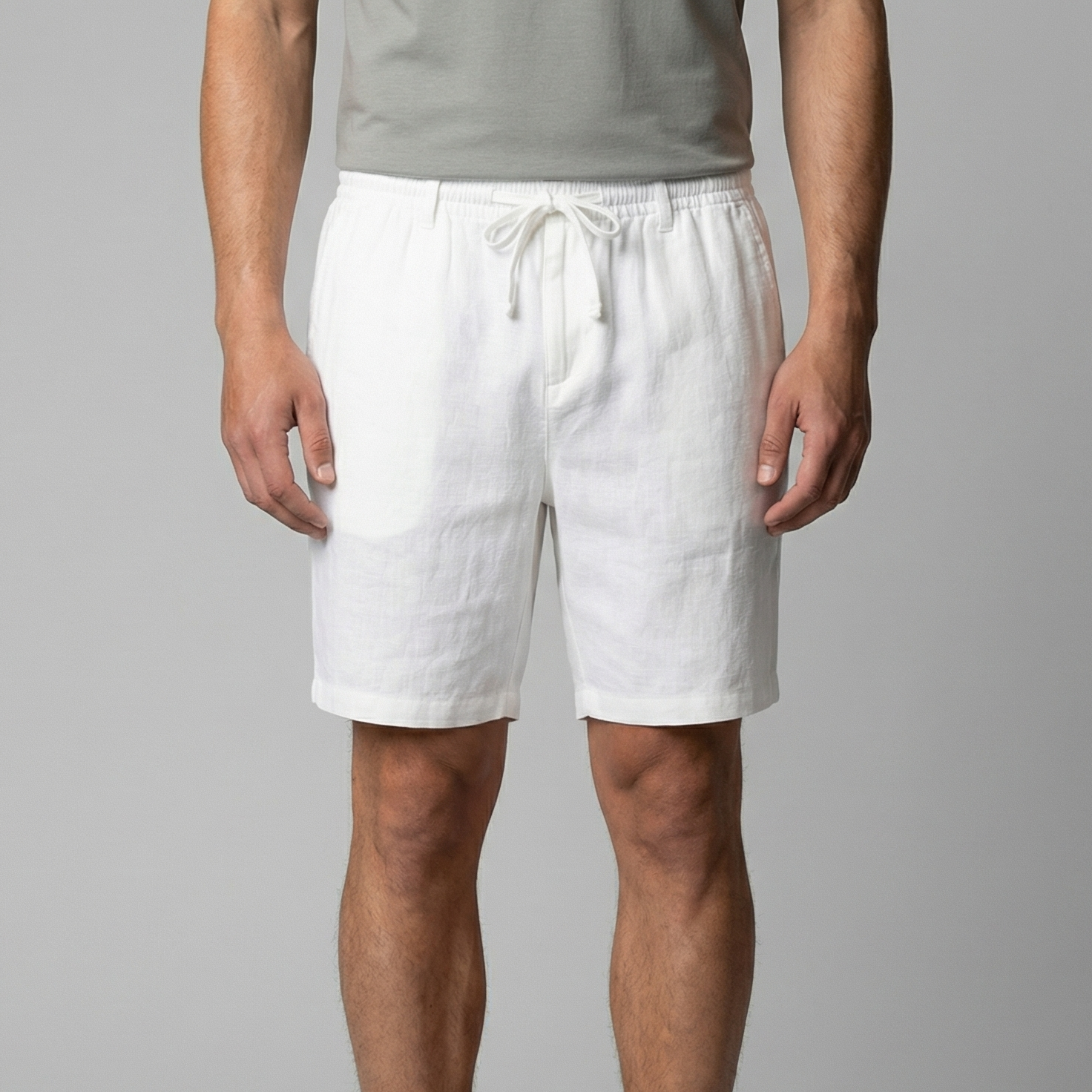 Bermudas lin homme | short plage quotidien