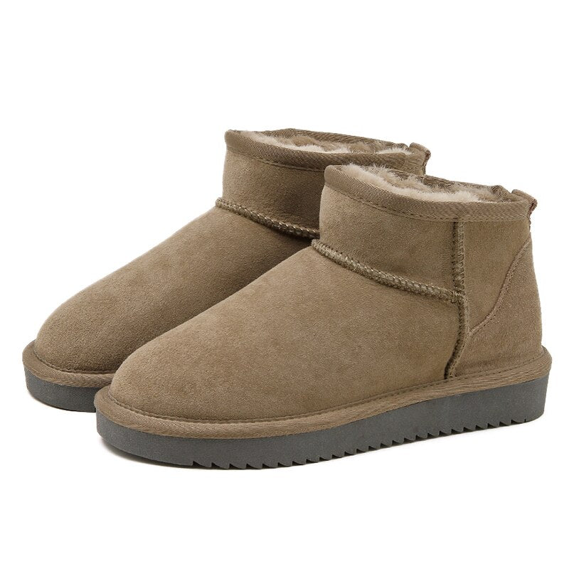 Women's Boots - Warm Lining and Stable Sole, Easy to Slip On
