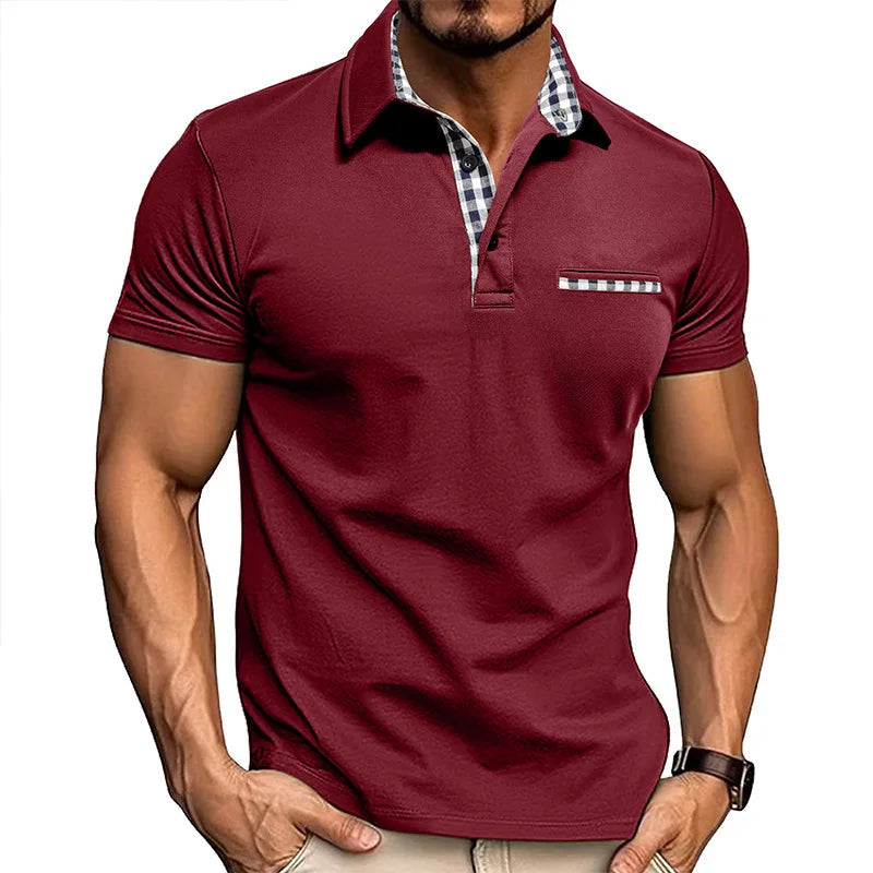 Haut polo coton coupe classique