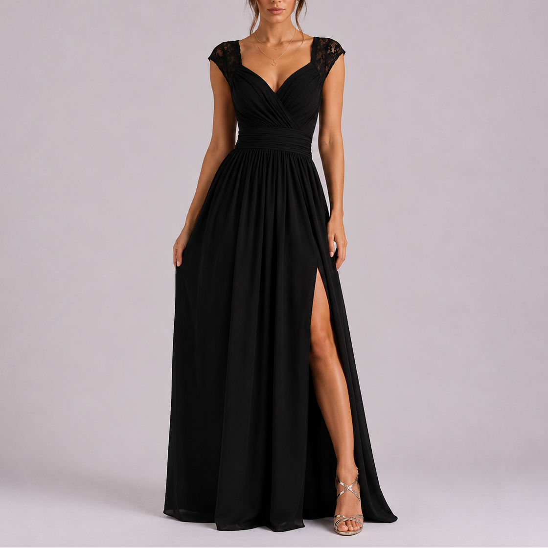 Robe De Soirée Fente Latérale