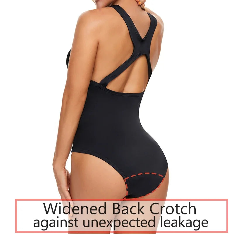 Culotte de Bain de Période Absorbante Femme