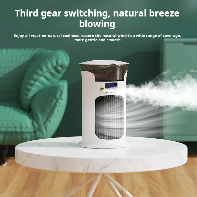 Prenosný USB mini stolný ventilátor na osobné chladenie