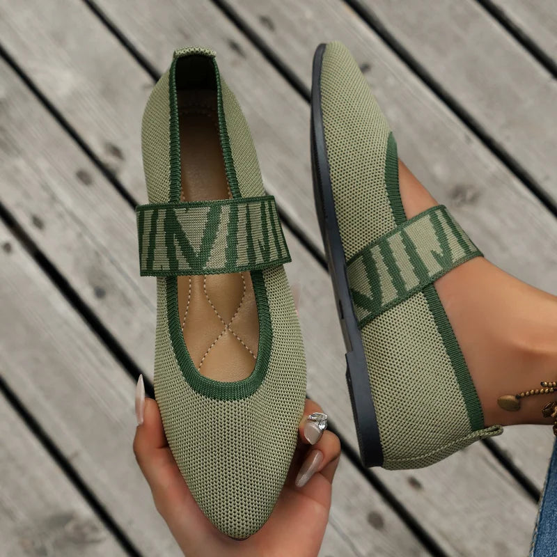 Chaussures Plates À Bout Pointu
