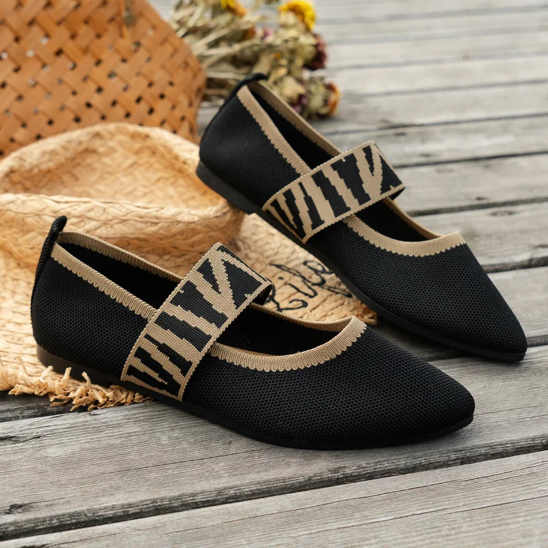 Chaussures Plates À Bout Pointu