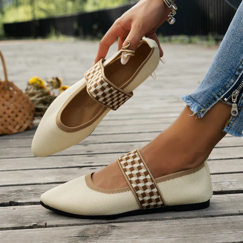 Chaussures Plates À Bout Pointu