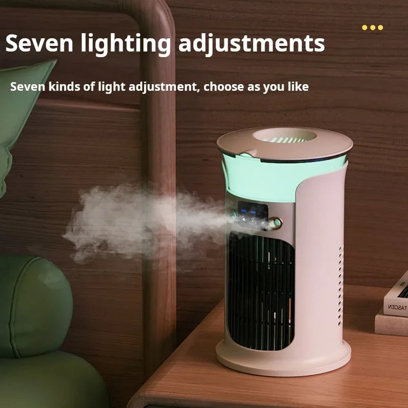 Prenosný USB mini stolný ventilátor na osobné chladenie