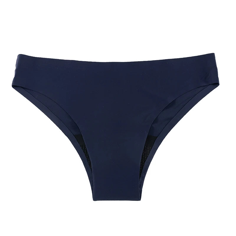 Maillot de bain menstruel femme 4 couches maillot de bain période étanche bikini menstruel culottes menstruelles absorbantes pour adolescentes