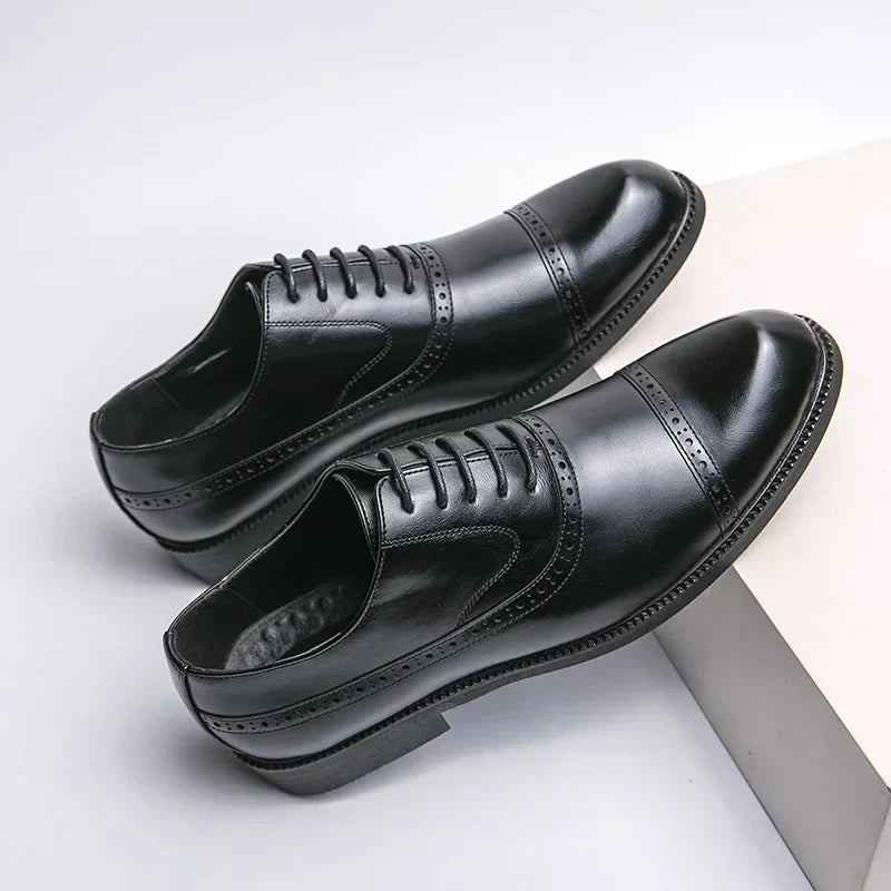 Scarpe da uomo in pelle – Suola imbottita e stile raffinato senza tempo