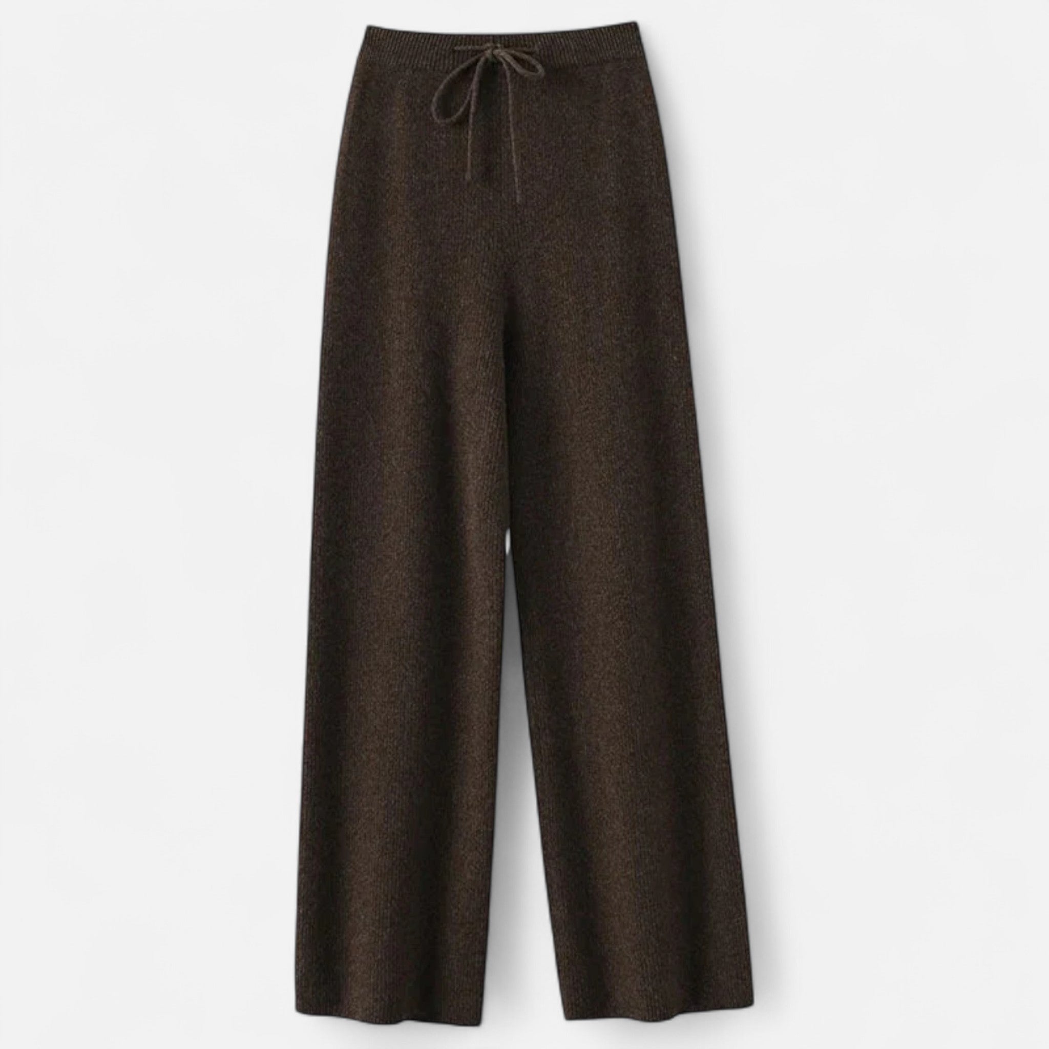 Ancienne Monde | Pantalon Femme Large en Laine Premium