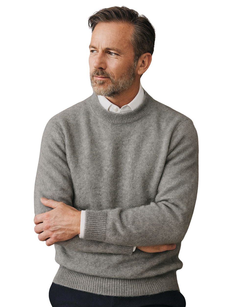 Pullover da uomo in cashmere – Maglia morbida e taglio sartoriale senza tempo