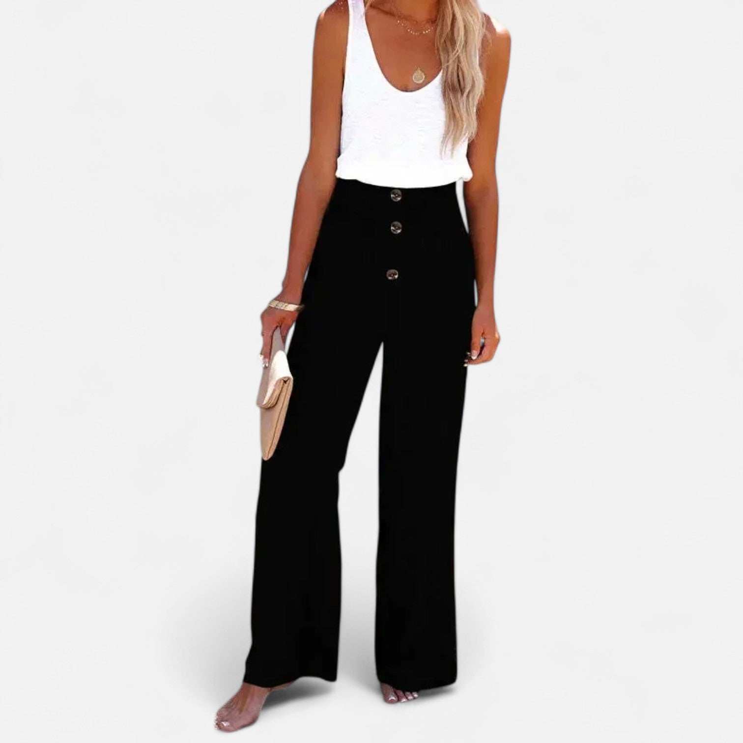 Ancienne Monde | Pantalon Femme en Lin – Légèreté Estivale, Structure Intemporelle