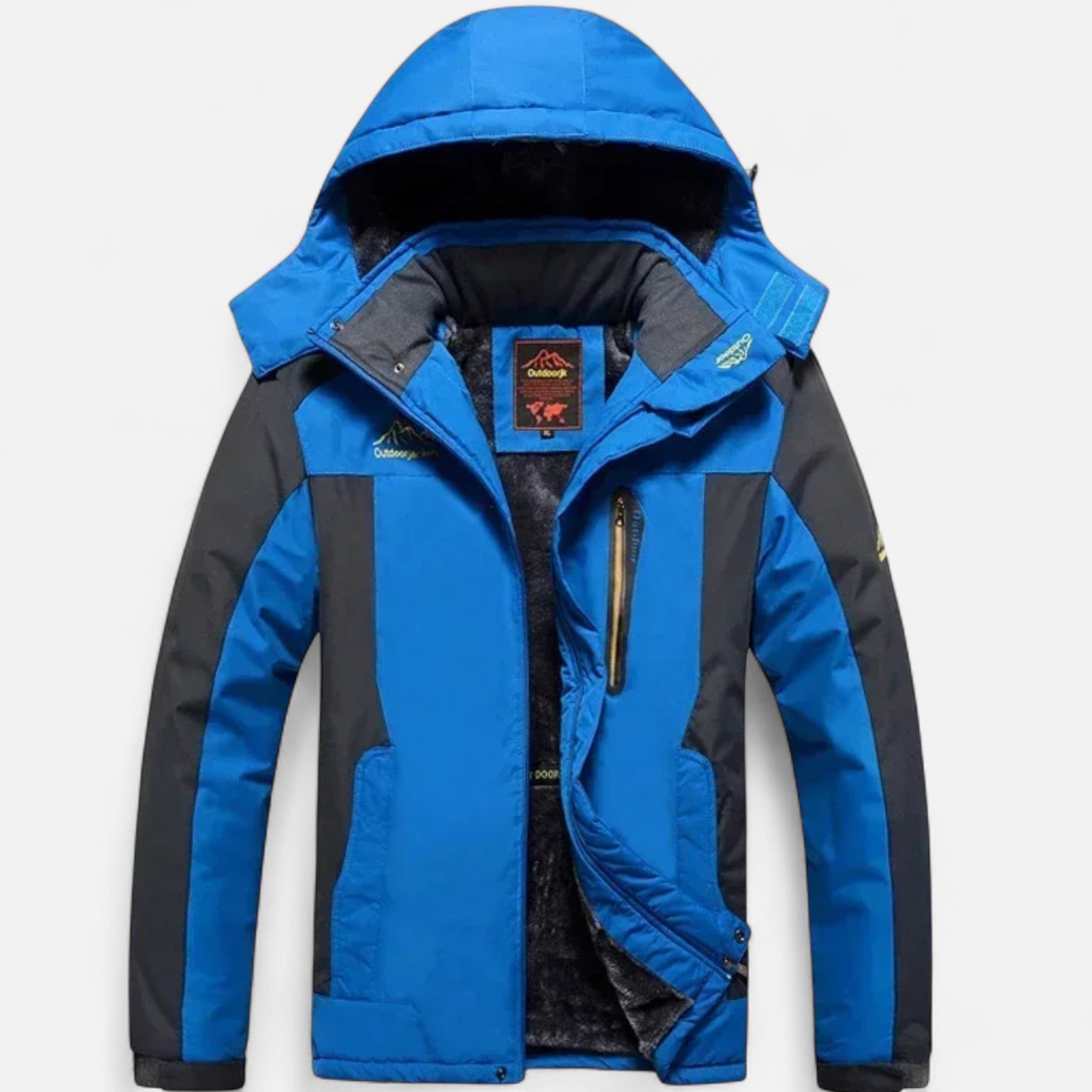 Ancienne Monde | Parka d’Hiver Homme à Capuche Imperméable