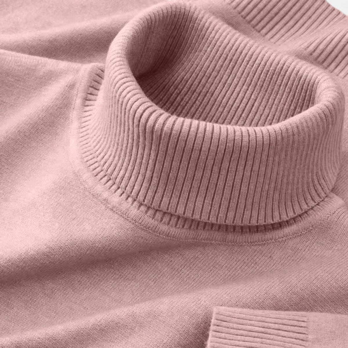 Pull en Laine Homme – Col Roulé Classique et Style Intemporel Raffiné