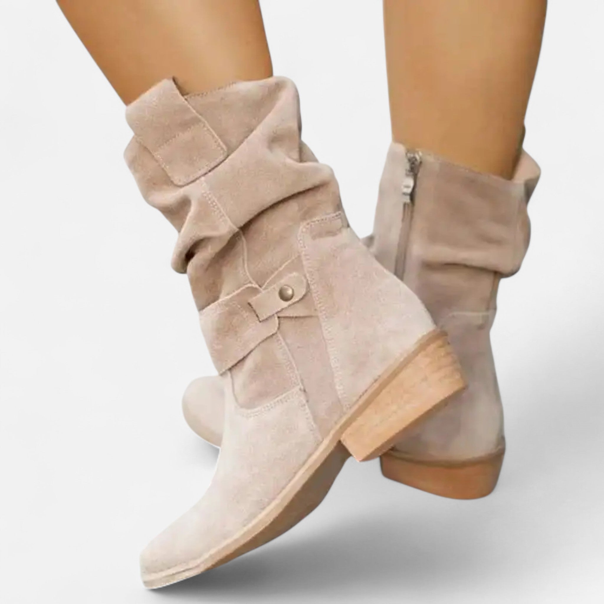 Ancienne Monde | Bottines Femmes à Tige Souple