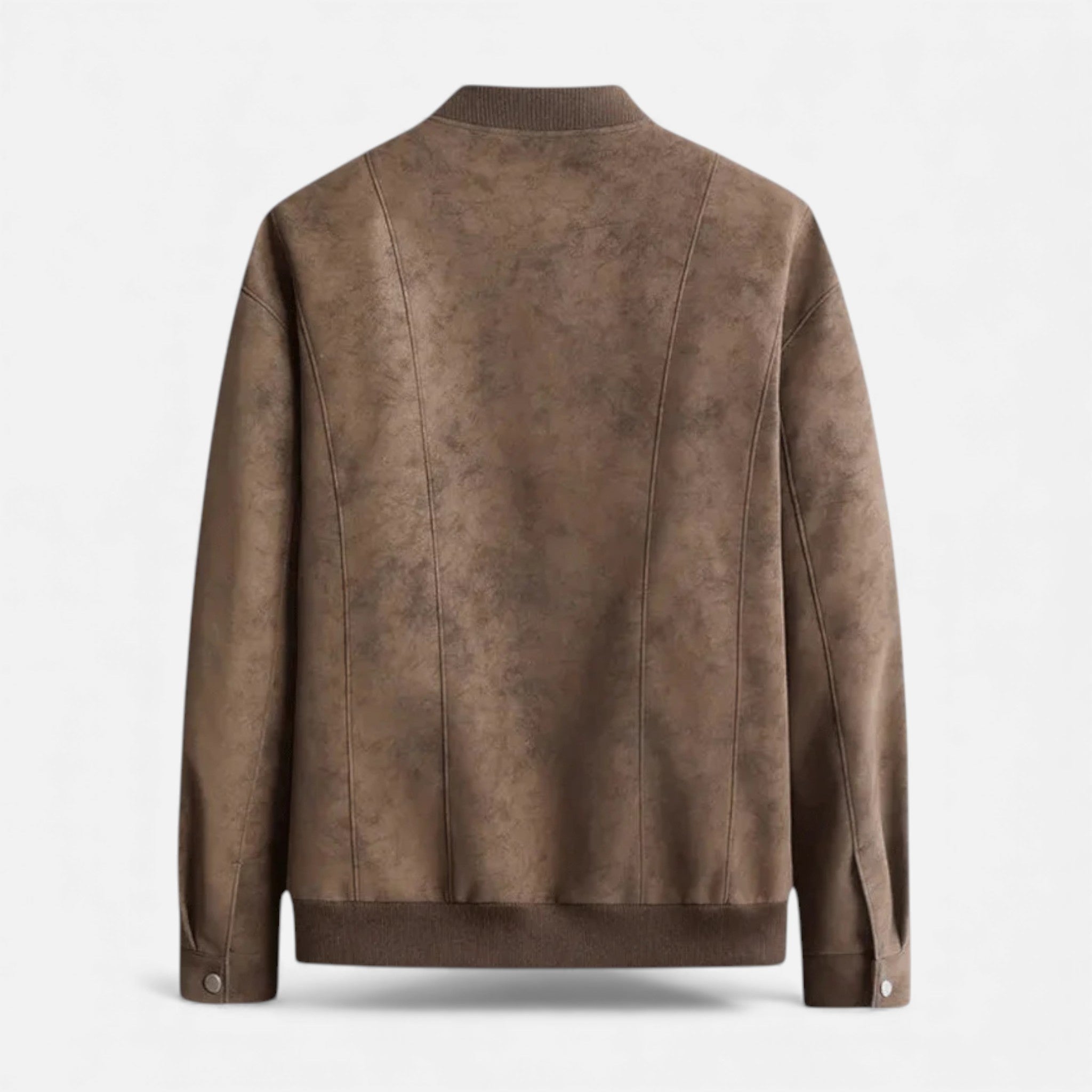 Ancienne Monde | Blouson Homme en Daim Style Bombardier