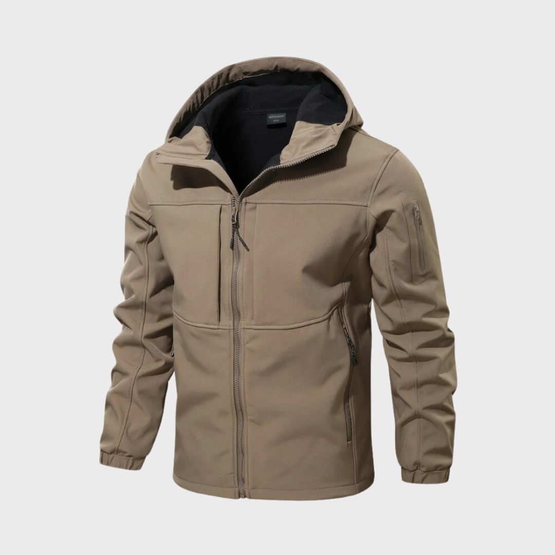 Veste Softshell Homme – Coupe Ergonomique Poches à Fermeture Design Urbain