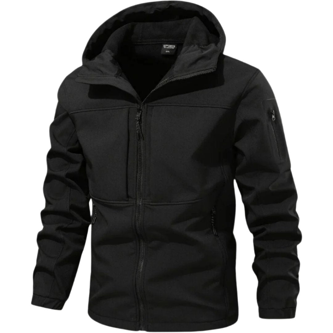 Veste Softshell Homme – Coupe Ergonomique Poches à Fermeture Design Urbain