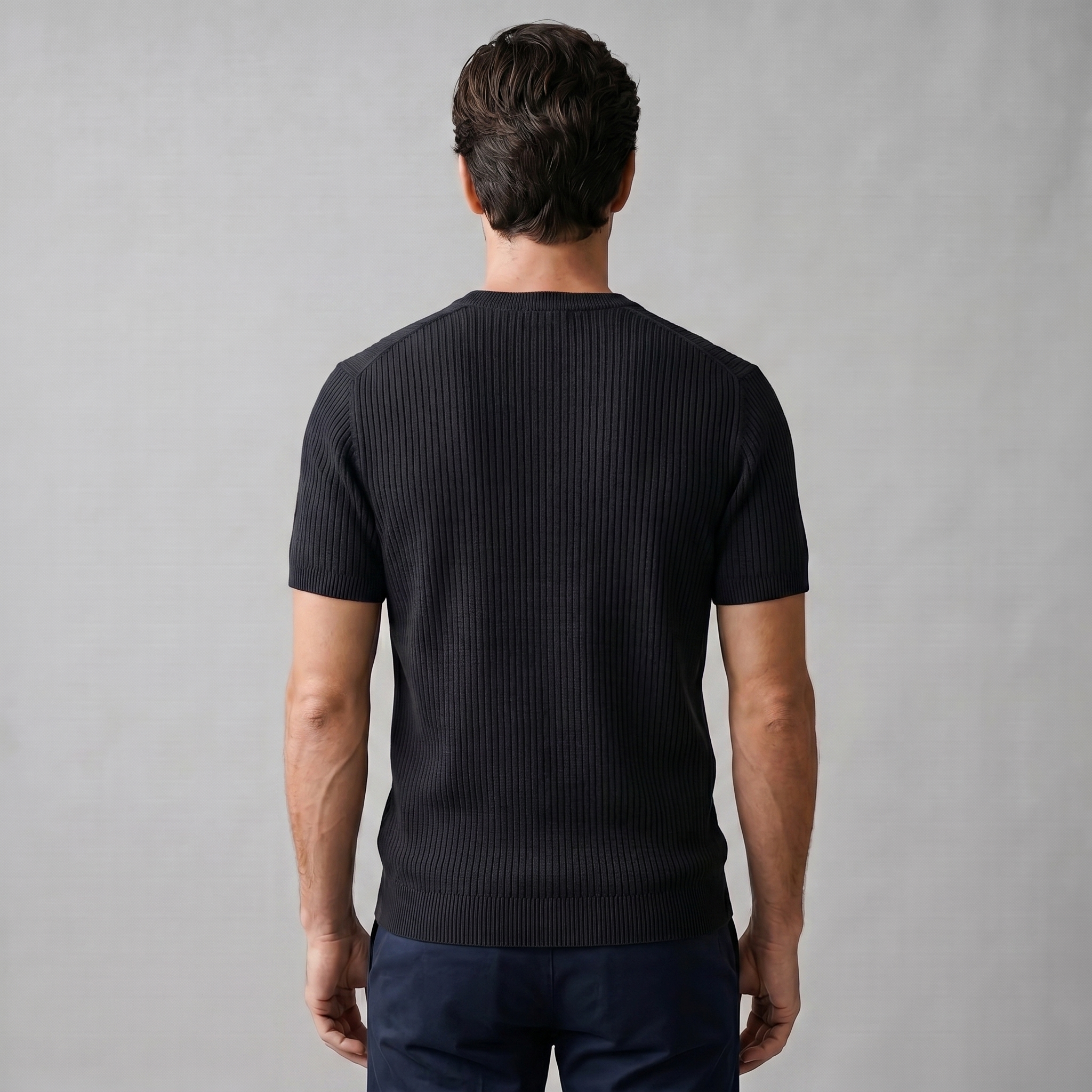 Ανδρικό T-shirt από πλεκτό ύφασμα