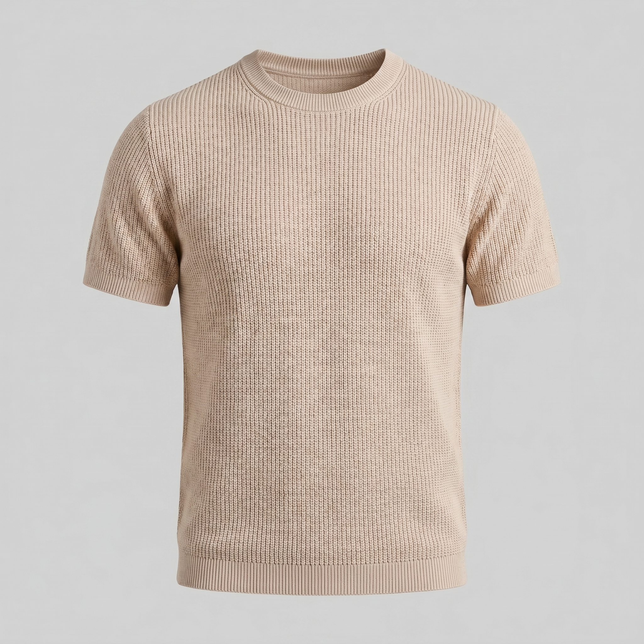 Ανδρικό T-shirt από πλεκτό ύφασμα