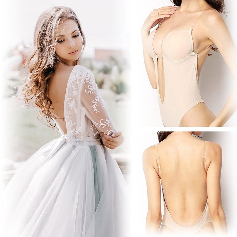 Roupa Interior Modeladora com Costas Abertas
